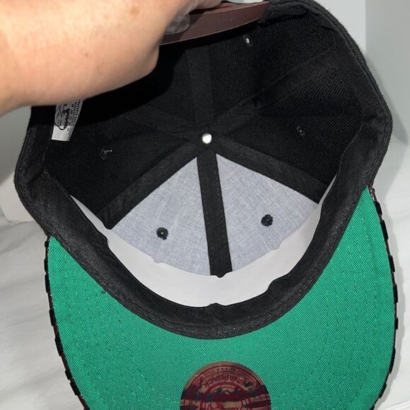 Crown Animal Print Foil Blessed SnapBack Hat - Picture 4 of 6